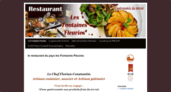 Desktop Screenshot of les-fontaines-fleuries.com
